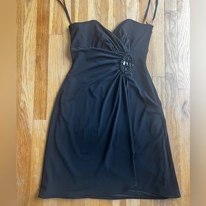 White House Black Market cute black cocktail dress. Size 4